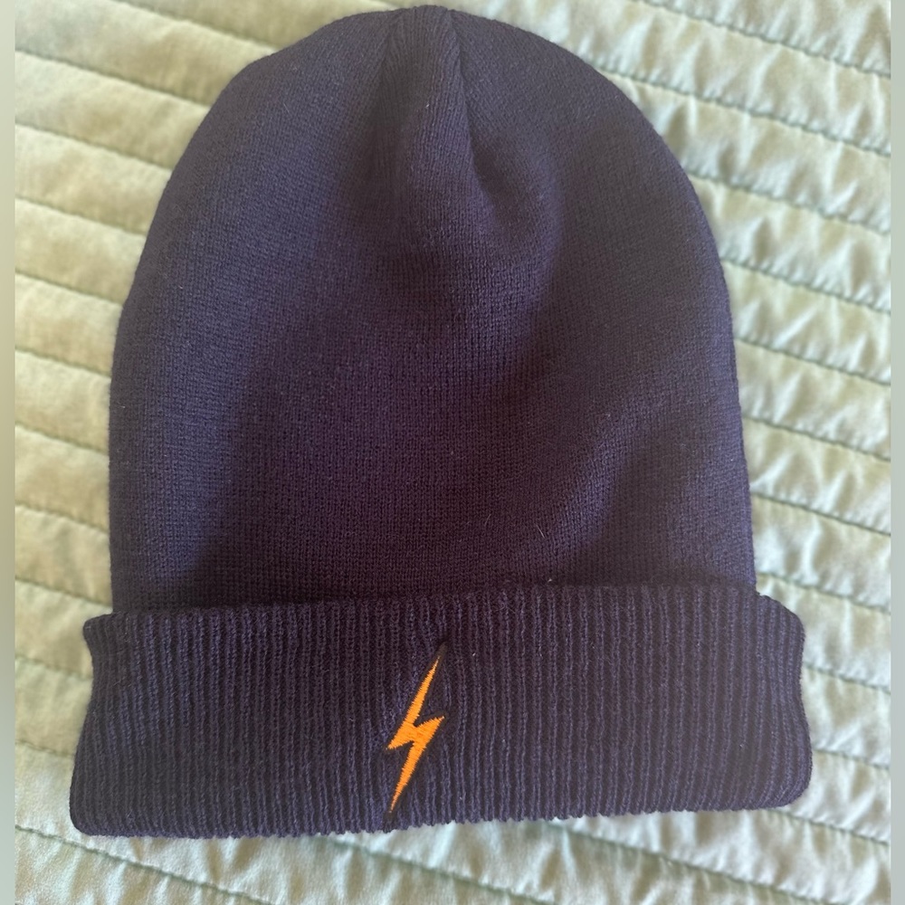 AVIATOR NATION BOLT RIB CUFF BEANIE o/s blue unisex